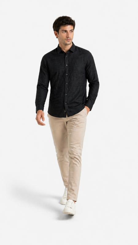 قميص مودرن كتان 431 /416