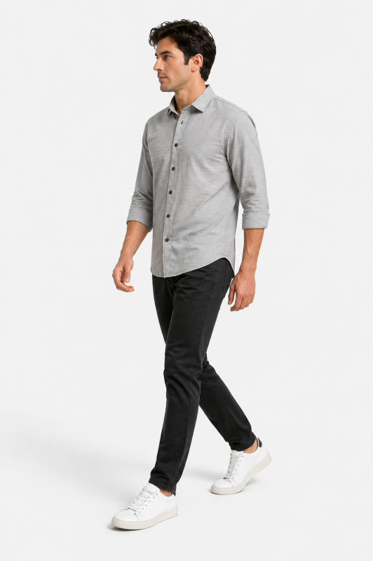 قميص مودرن كتان 431 /416