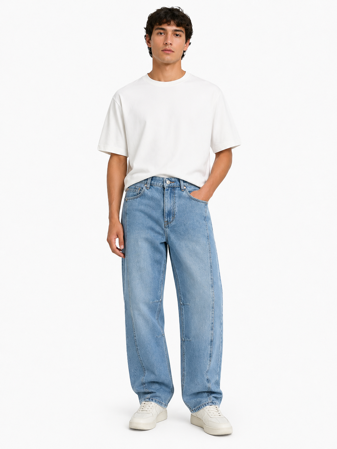 بنطلون جينز رجالى وايدليج قصات 2650 JBS